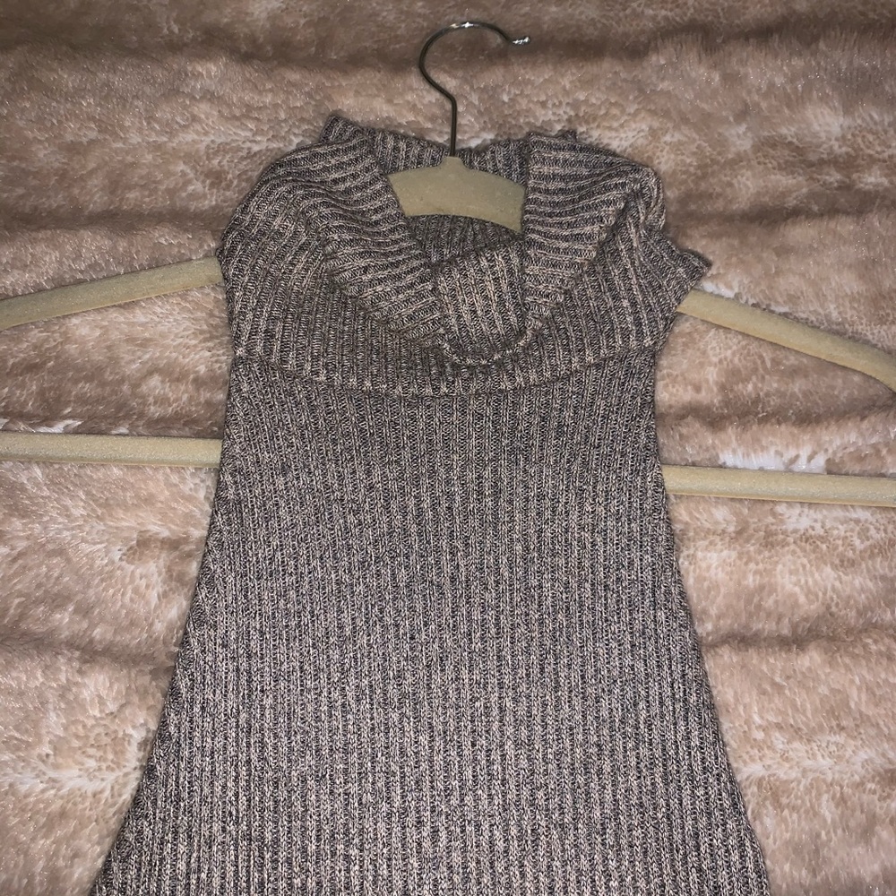 TopShop Turtleneck Sweater Dress